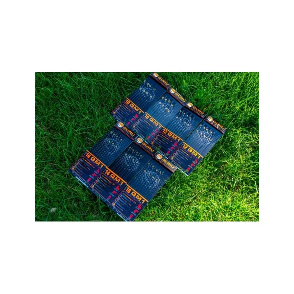 Guru QM1Bait Band Ready Rigs 12 pre-tied hooks - 10 cm - QM1 (GRR033)