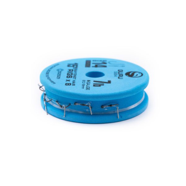 Guru SMWG Bayonet Rig 14 Eyed, Barbless Monofilament Pre-tied Hook 8 pcs