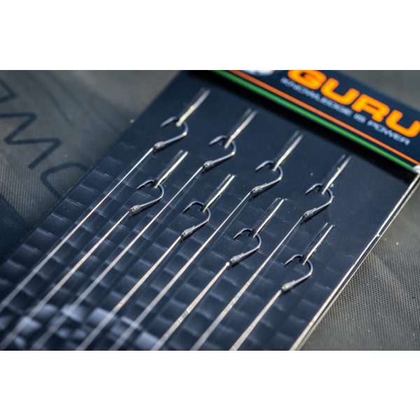 Guru Match Special Rig 16 Bearded, Flat Monofilament Pre-tied Hook 8pcs
