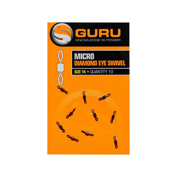 Guru Micro Diamond Eye Swivel 11 Swivel 10pcs
