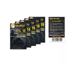 Guru Super XS 20 Flaked Barbed Carp Hook 10pcs