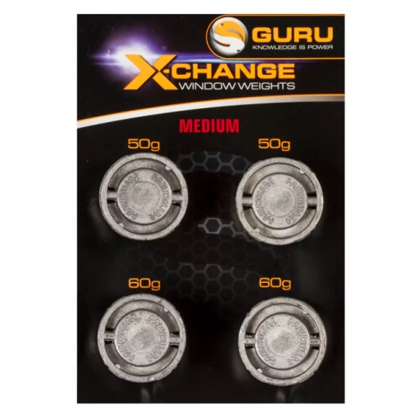 Guru Window Feeder M Pack Light Window feeder accessory 40+50gr - Interchangeable weight kit