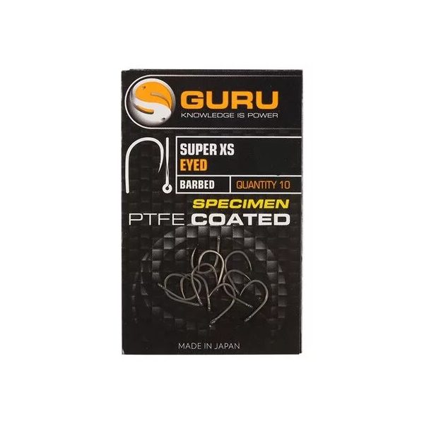 Guru Super XS Size 10 (Barbless/Eyed) - hook