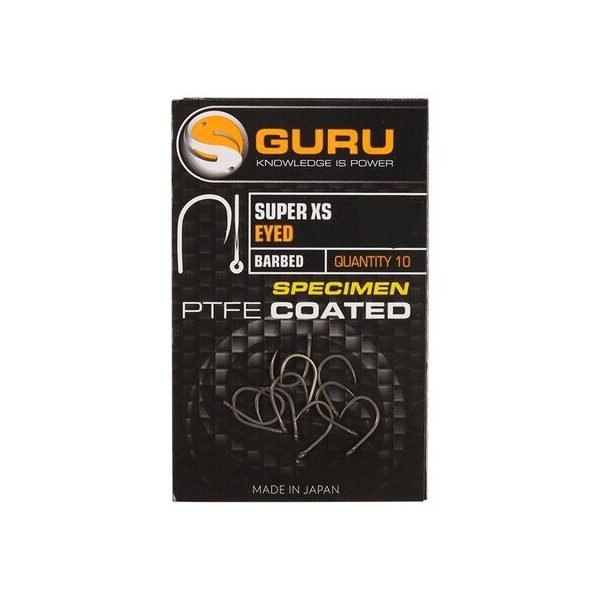 Guru Super XS Size 20 (Barbless/Eyed) - hook