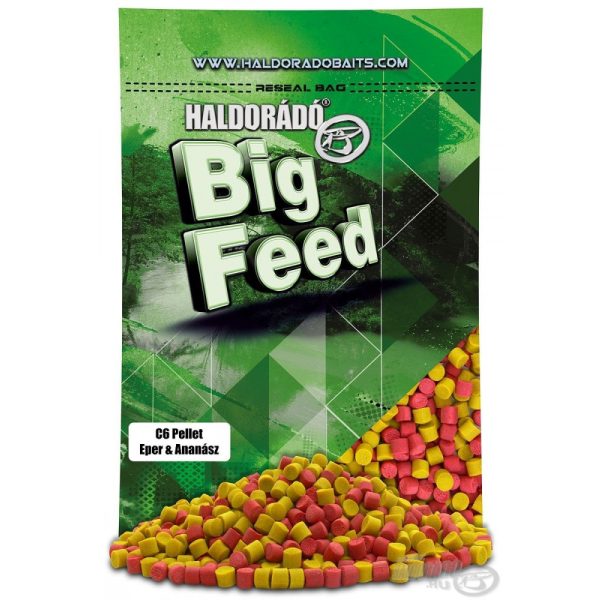 Haldorádó Big Feed - C6 Pellet - Strawberry & Pineapple