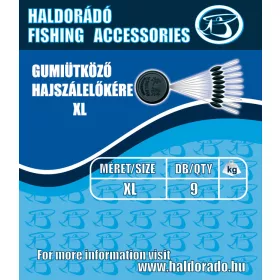 Haldorádó Rubber Stopper for Hair Rig XL 9pcs