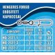 Haldorado Cylinder swivel with reinforced grip large (L) 1-38kg 10pcs