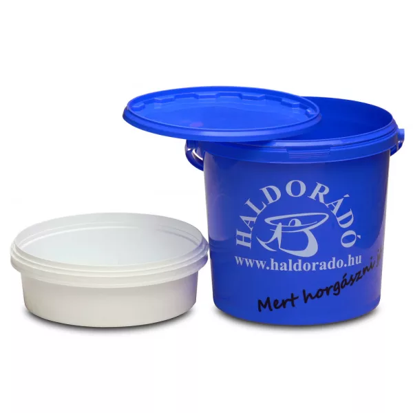 Haldorádó Bucket with bait tray 5 liter
