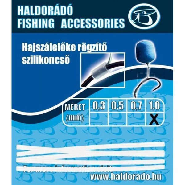 Haldorádó Hairpin fixing silicone tube 10mm 5pcs
