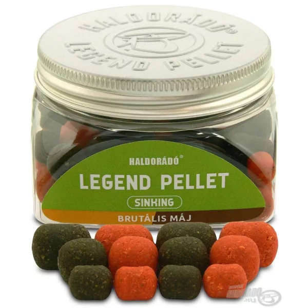 Haldorádó LEGEND PELLET Sinking 8, 12, 16 mm - Brutal Liver
