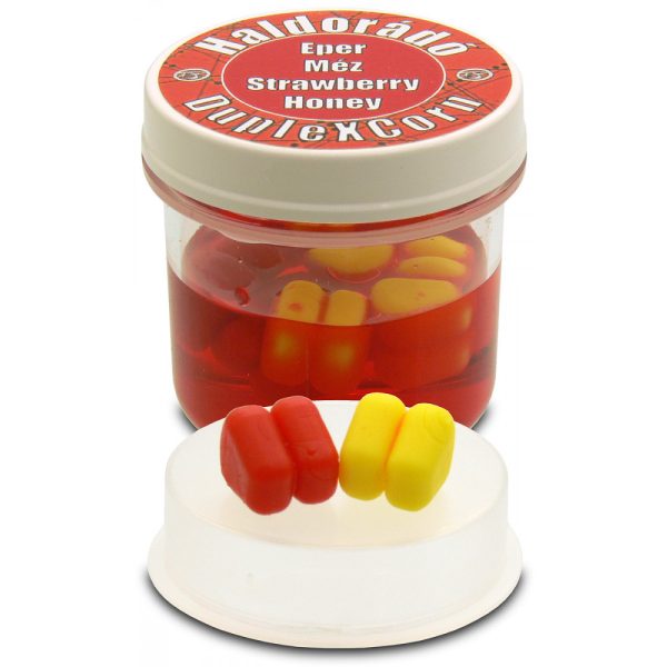 Haldorádó DupleXCorn Strawberry-Honey 8pcs/box 10x9x9,5mm rubber corn