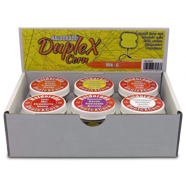 Haldorádó DupleXCorn Mixed 8-8pcs/carton 10x9x9,5mm rubber corn