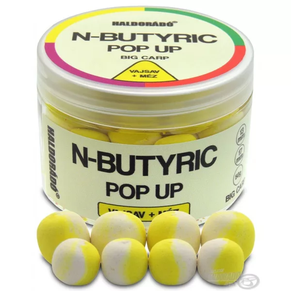 Haldorádó N-Butyric Pop Up Big Carp 13, 17 mm - Butyric Acid + Honey