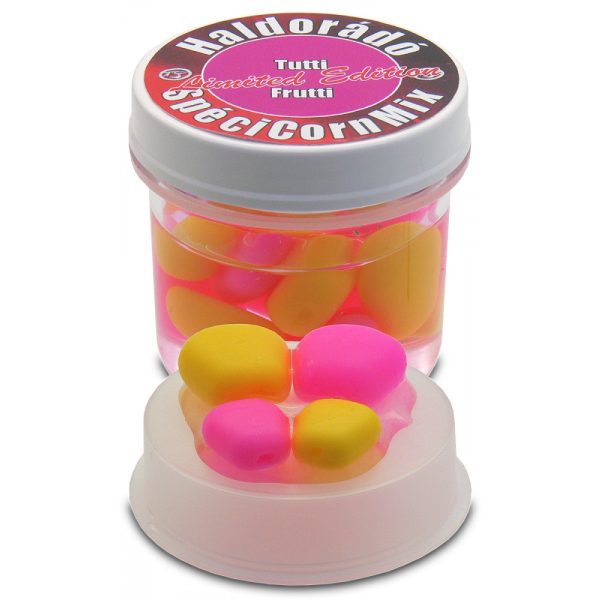 Haldorádó SpéciCorn MIX Limited Edition Tutti-Frutti 16pcs/jar 10-15mm gum corn