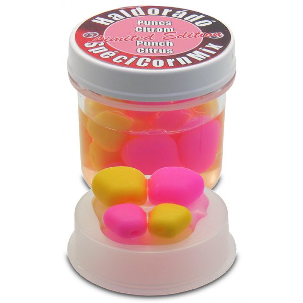 Haldorádó SpéciCorn MIX Limited Edition Punch-Citrom 16pcs/jar 10-15mm gum corn
