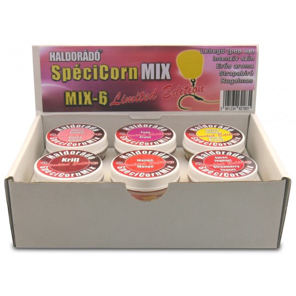 Haldorádó SpéciCorn Limited Edition Mixed 16pcs/jar 10-15mm gum corn