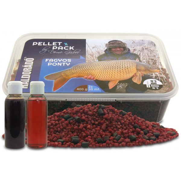 Haldorádó Pellet Pack By Döme Gábor Frozen Carp 400gr 50ml aroma Pellet Box