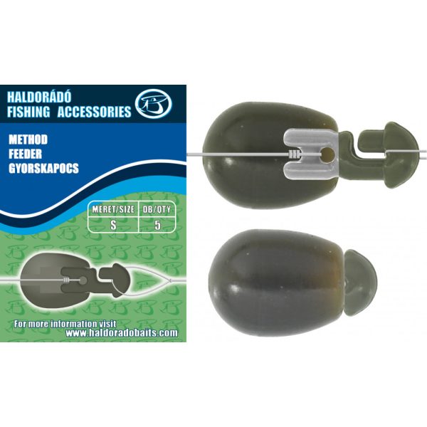 Haldorádó Method feeder quick clip S 7kg 6pcs