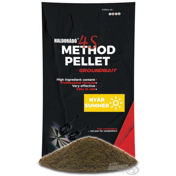 Haldorádó 4S Method Pellet Groundbait - Summer