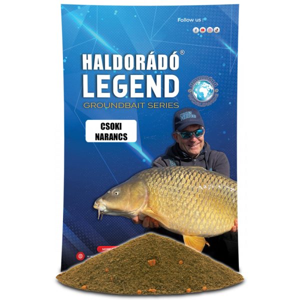 Haldorádó Legend Groundbait Chocolate-Orange 800gr Feeding material