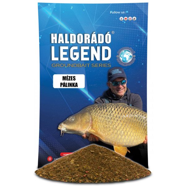 Haldorádó Legend Groundbait Honey Brandy 800gr Feeding material