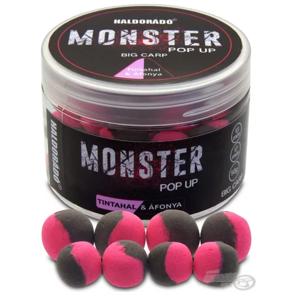 Haldorádó MONSTER Pop Up Big Carp 13, 17 mm - Squid & Blueberry