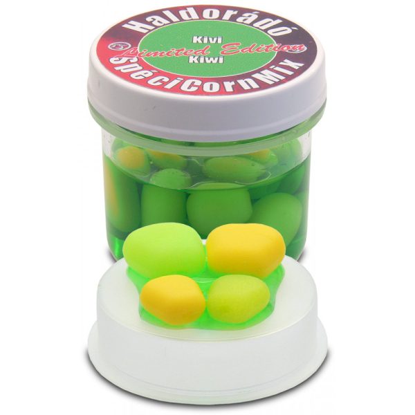 Haldorádó SpéciCorn MIX Limited Edition Kiwi 16pcs/jar 10-15mm gum corn