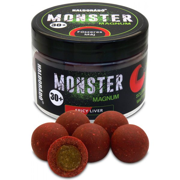 Haldorádó Monster Magnum Spicy Liver 200gr 30mm Sinking hookbait