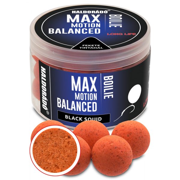 Haldorádó Max Motion Boilie Balanced Black Squid 70gr 20mm Boilie