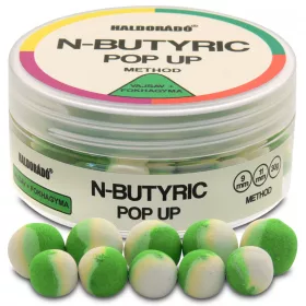   Haldorádó N-Butyric Pop Up Method Butyric Acid-Garlic 30gr 9-11mm