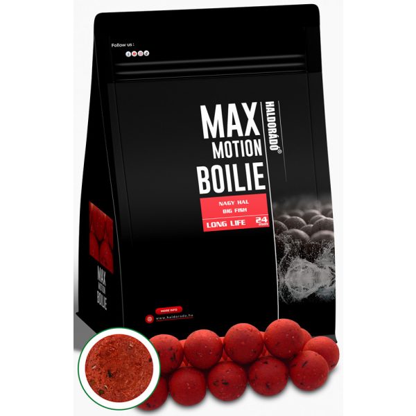 Haldorádó Max Motion Boilie Long Life Big Fish 800gr 24mm Boilie