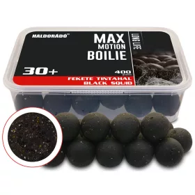   Haldorádó Max Motion Boilie Long Life Black Squid 400gr 30mm Boilie