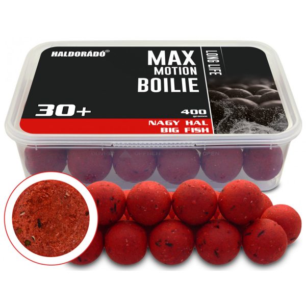 Haldorádó Max Motion Boilie Long Life Big Fish 400gr 30mm Bojli
