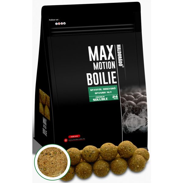 Haldorádó Max Motion Boilie Premium Soluble Spanish Hazelnut 800gr 24mm Boilie
