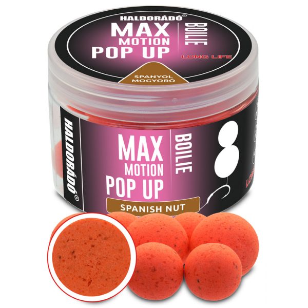 Haldorádó Max Motion Boilie Pop Up Spanish Hazelnut 50gr 16-20mm Boilie
