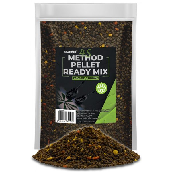 Haldorado 4S Method Pellet Ready Mix Spring Feeding Pellet 600gr