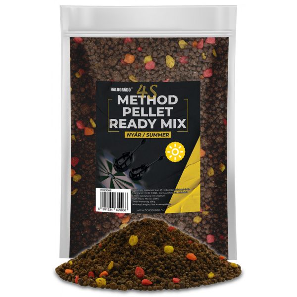 Haldorado 4S Method Pellet Ready Mix Summer Feeding pellets 600gr