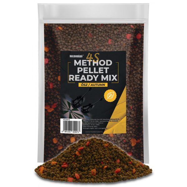 Haldorádó 4S Method Pellet Ready Mix Autumn Feeding pellets 600gr