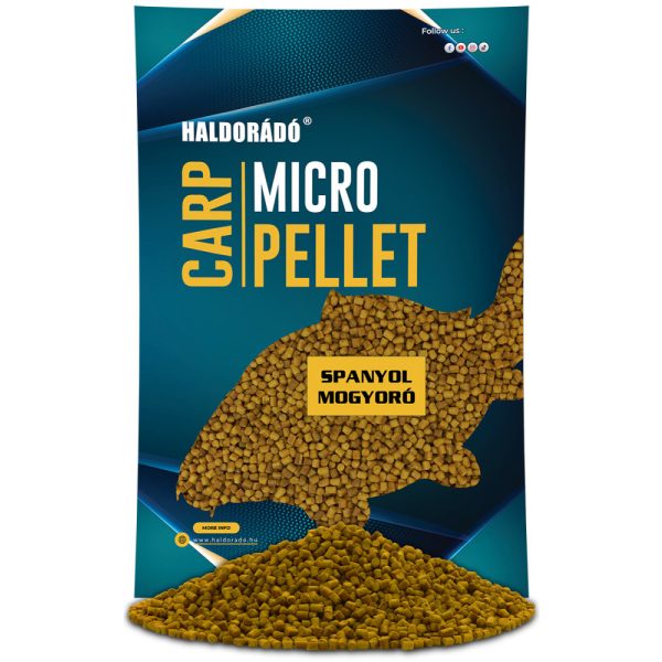 Haldorádó Carp Micro Pellet Spanish Hazelnut 600gr 3mm Feeding pellet