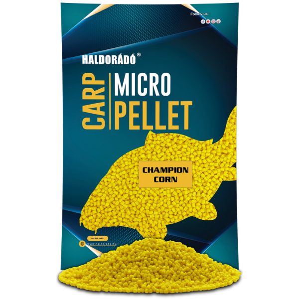 Haldorádó Carp Micro Pellet Champion Corn 600gr 3mm Feeding pellet
