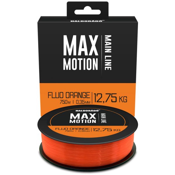 Haldorádó Max Motion 0,35mm 750m Monofilament main line - Fluo Orange