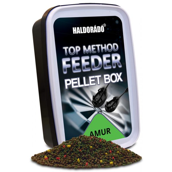 Haldorado Top Method Feeder Pellet Box Amur 400gr 1-2mm