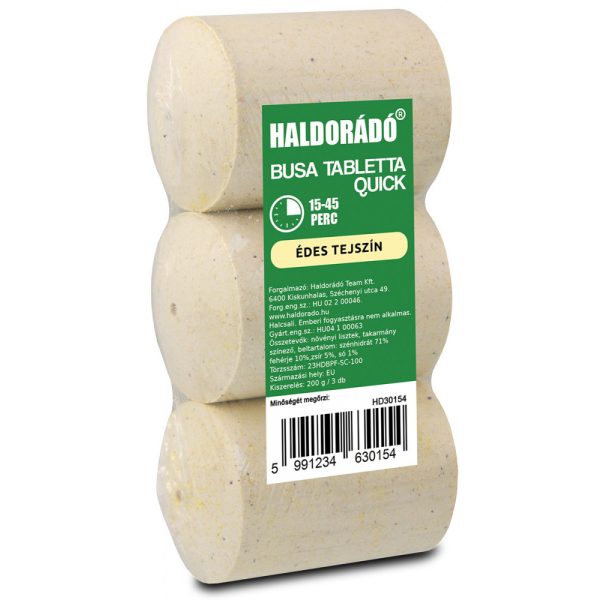 Haldorádó Busa tablets Quick Sweet cream 3dpcs/pack