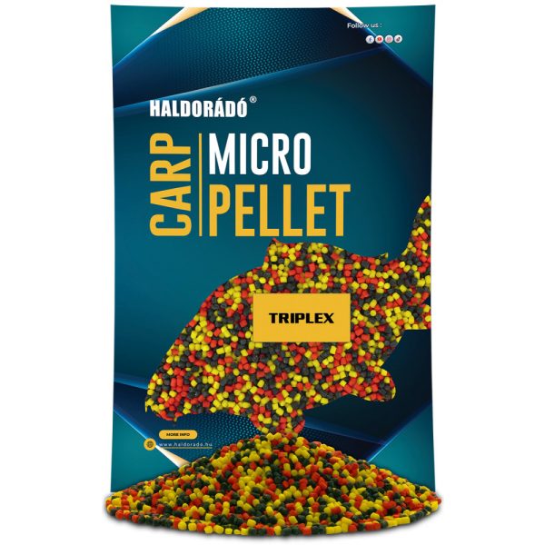 Haldorádó Carp Micro Pellet TripleX 600gr 3mm Feeding pellet