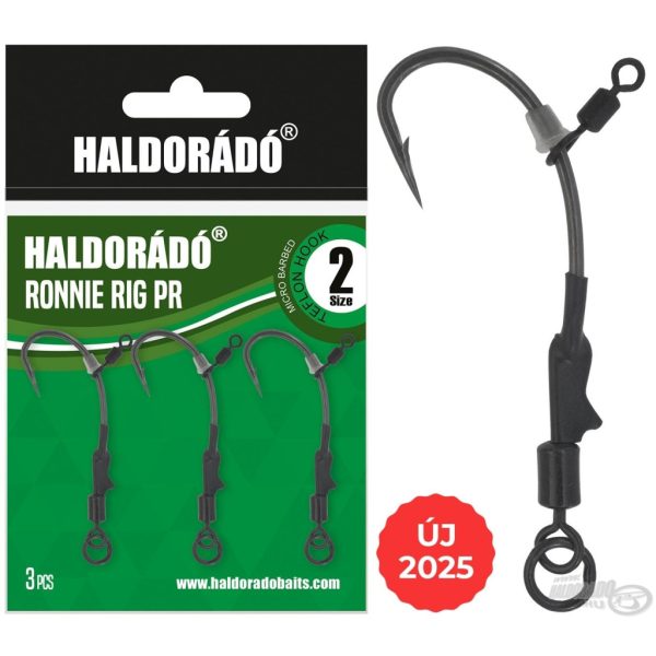 Haldorádó Ronnie Rig PR-2 Pre-tied Bojlis Hook 3db