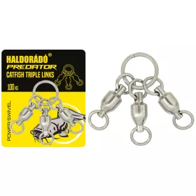 Haldorádó Catfish Triple Links Catfish Swivel