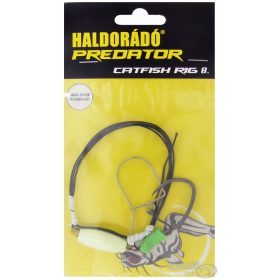   Haldorádó Catfish Rig 8 Bait Ring Live Bait Catfish Leader 100cm