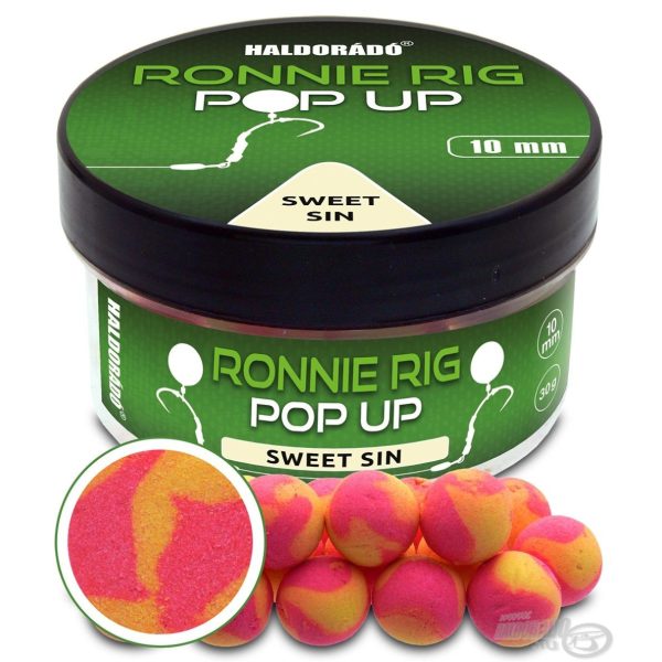 Fishing Radar Ronnie Rig Pop Up Sweet Sin 10mm Bait Bait 30gr