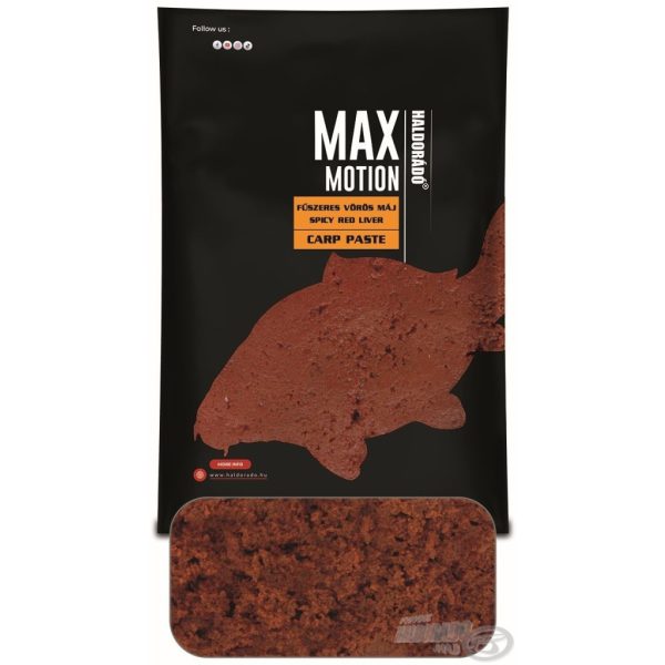 Haldorádó Max Motion Carp Paste Spicy Red Liver Paste 600gr