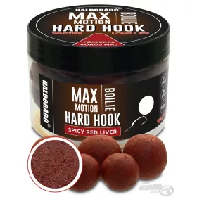   Haldorádó Max Motion Boilie Hard Hook Wafter 24, 30mm Spicy Red Liver Hookbait Boilie 150gr